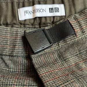 JW Anderson Uniqlo tapered plaid pants
